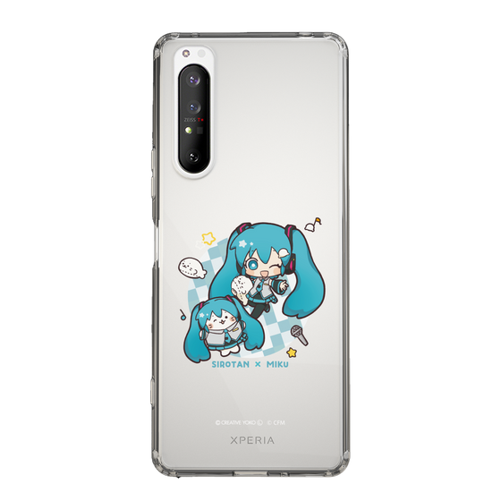 スリムプロテクションケース［ しろたん×初音ミク - しろたん×初音ミク ］