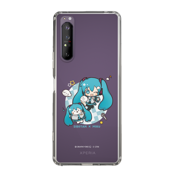 スリムプロテクションケース［ しろたん×初音ミク - しろたん×初音ミク ］