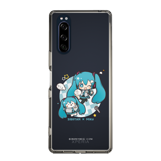 スリムプロテクションケース［ しろたん×初音ミク - しろたん×初音ミク ］