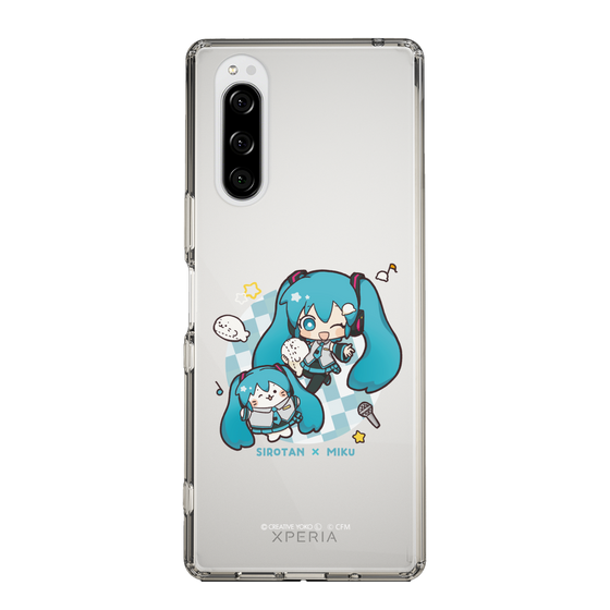 スリムプロテクションケース［ しろたん×初音ミク - しろたん×初音ミク ］
