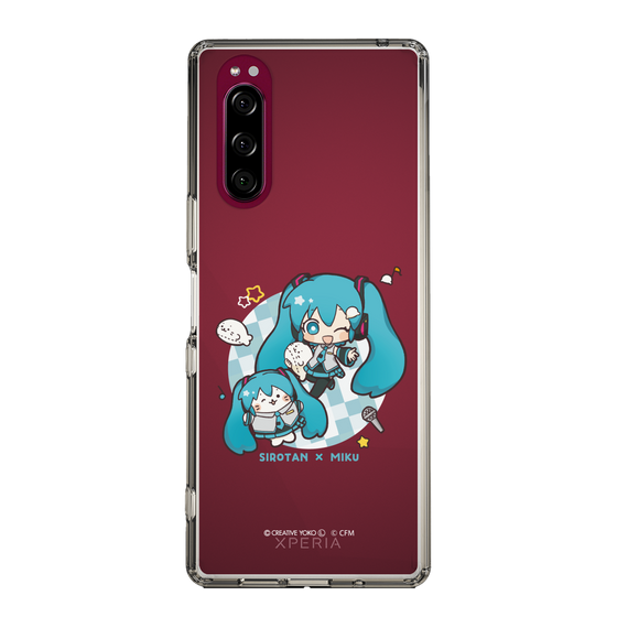 スリムプロテクションケース［ しろたん×初音ミク - しろたん×初音ミク ］