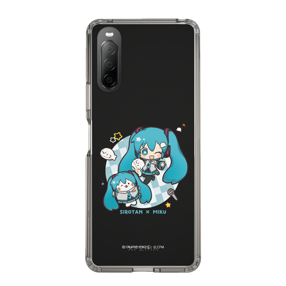 スリムプロテクションケース［ しろたん×初音ミク - しろたん×初音ミク ］