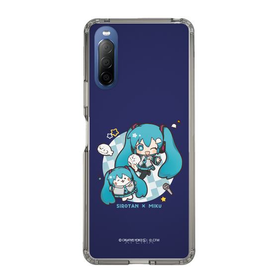 スリムプロテクションケース［ しろたん×初音ミク - しろたん×初音ミク ］