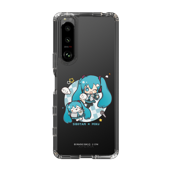 スリムプロテクションケース［ しろたん×初音ミク - しろたん×初音ミク ］