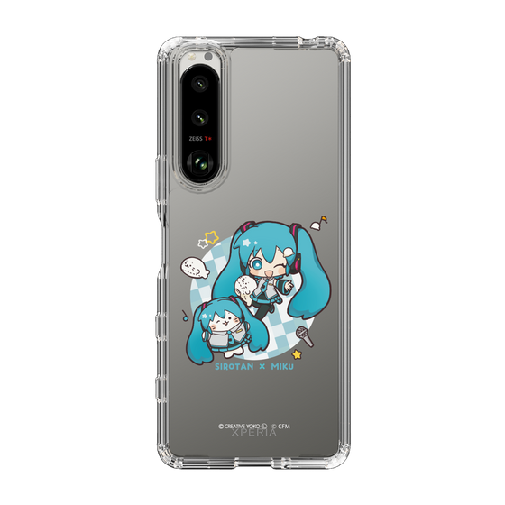 スリムプロテクションケース［ しろたん×初音ミク - しろたん×初音ミク ］