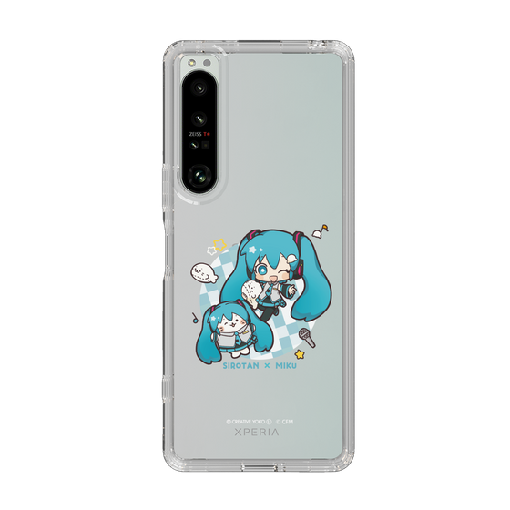 スリムプロテクションケース［ しろたん×初音ミク - しろたん×初音ミク ］