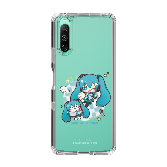 スリムプロテクションケース［ しろたん×初音ミク - しろたん×初音ミク ］