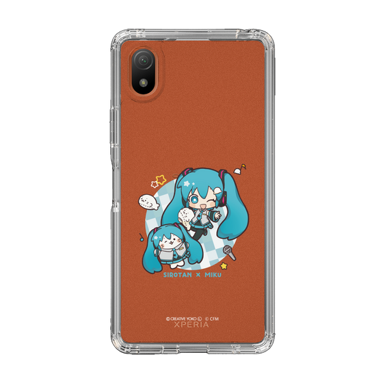 スリムプロテクションケース［ しろたん×初音ミク - しろたん×初音ミク ］