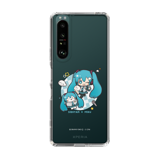 スリムプロテクションケース［ しろたん×初音ミク - しろたん×初音ミク ］