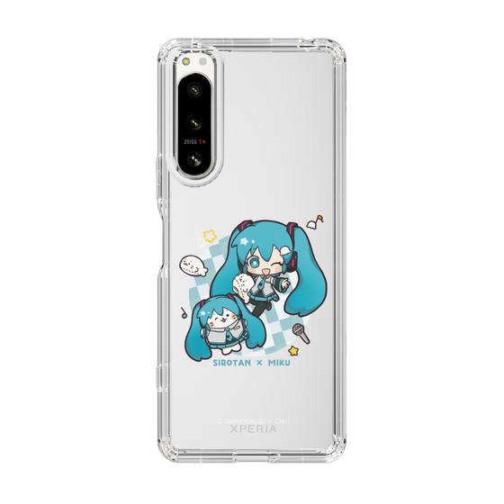 スリムプロテクションケース［ しろたん×初音ミク - しろたん×初音ミク ］