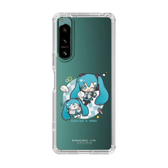 スリムプロテクションケース［ しろたん×初音ミク - しろたん×初音ミク ］