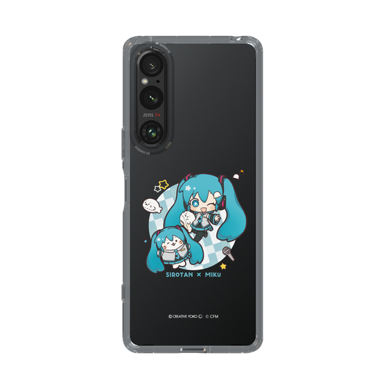 スリムプロテクションケース［ しろたん×初音ミク - しろたん×初音ミク ］