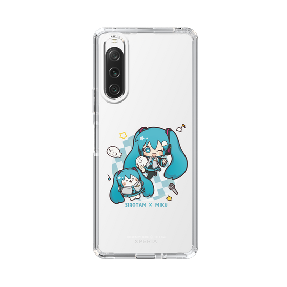 スリムプロテクションケース［ しろたん×初音ミク - しろたん×初音ミク ］
