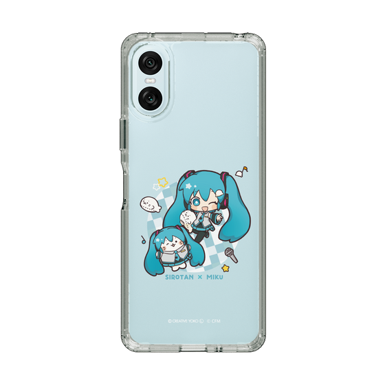 スリムプロテクションケース［ しろたん×初音ミク - しろたん×初音ミク ］
