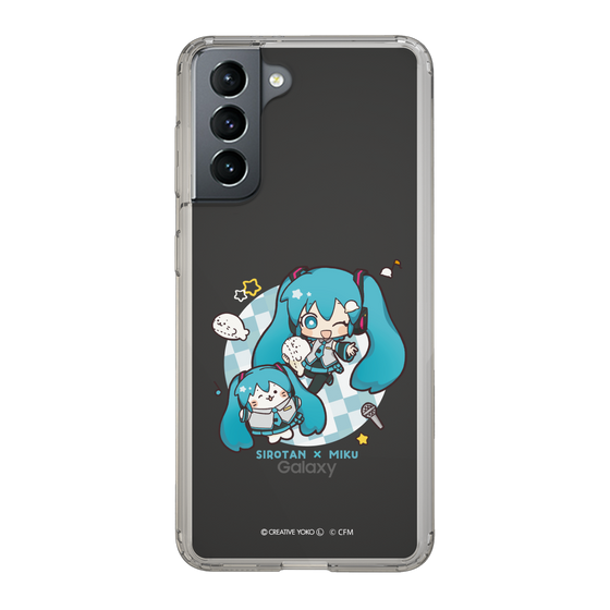 スリムプロテクションケース［ しろたん×初音ミク - しろたん×初音ミク ］