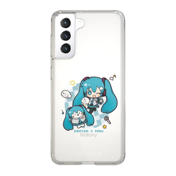 スリムプロテクションケース［ しろたん×初音ミク - しろたん×初音ミク ］