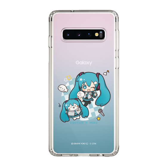 スリムプロテクションケース［ しろたん×初音ミク - しろたん×初音ミク ］