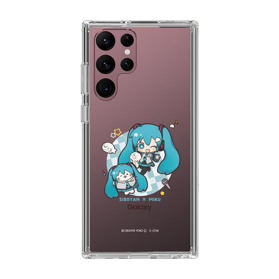 スリムプロテクションケース［ しろたん×初音ミク - しろたん×初音ミク ］