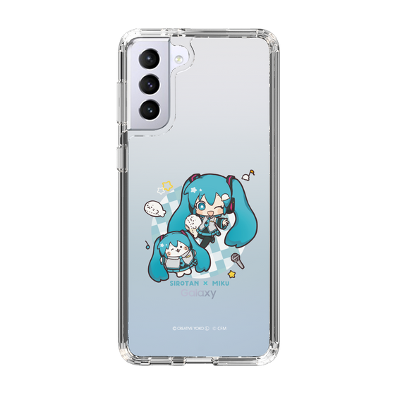 スリムプロテクションケース［ しろたん×初音ミク - しろたん×初音ミク ］