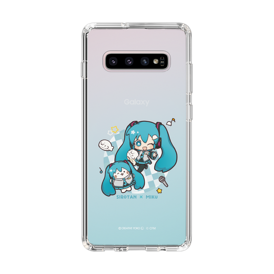 スリムプロテクションケース［ しろたん×初音ミク - しろたん×初音ミク ］