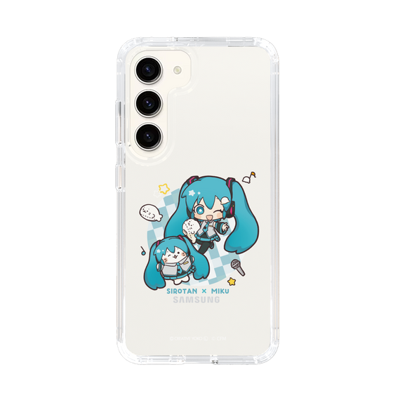 スリムプロテクションケース［ しろたん×初音ミク - しろたん×初音ミク ］