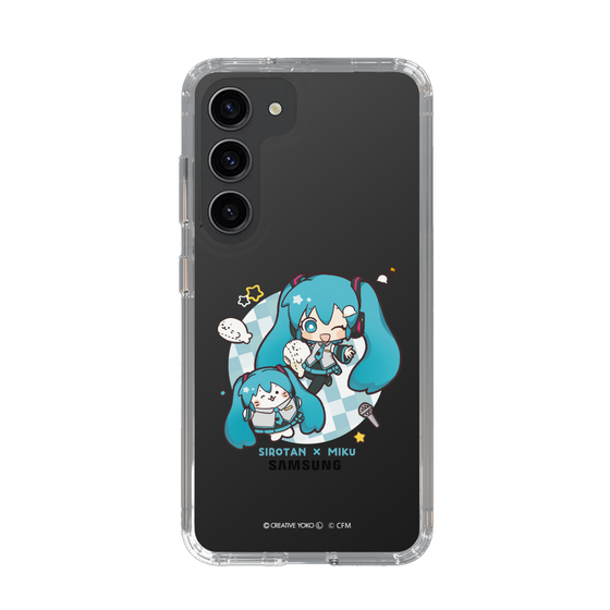 スリムプロテクションケース［ しろたん×初音ミク - しろたん×初音ミク ］