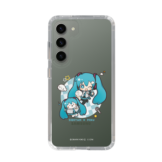 スリムプロテクションケース［ しろたん×初音ミク - しろたん×初音ミク ］