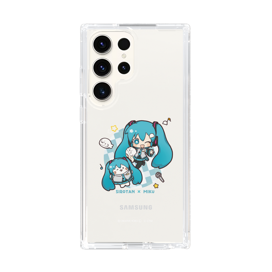 スリムプロテクションケース［ しろたん×初音ミク - しろたん×初音ミク ］