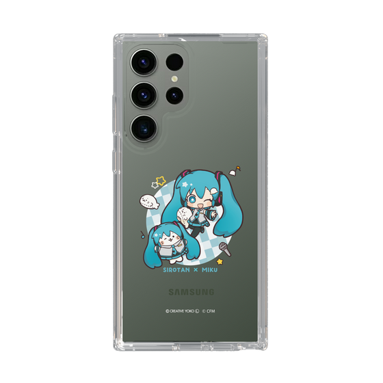 スリムプロテクションケース［ しろたん×初音ミク - しろたん×初音ミク ］