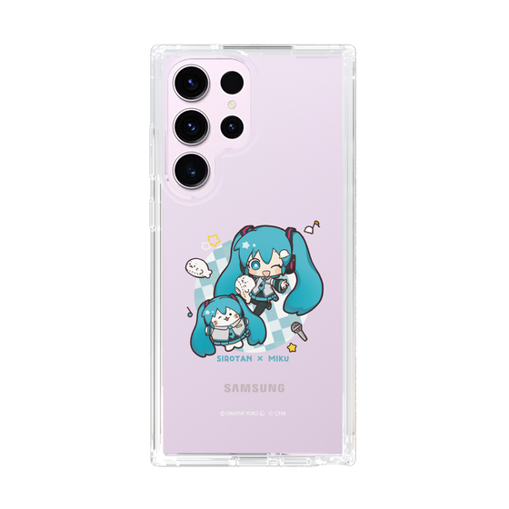 スリムプロテクションケース［ しろたん×初音ミク - しろたん×初音ミク ］