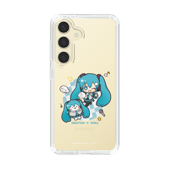 スリムプロテクションケース［ しろたん×初音ミク - しろたん×初音ミク ］