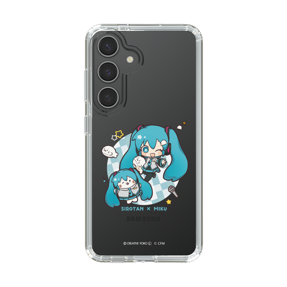スリムプロテクションケース［ しろたん×初音ミク - しろたん×初音ミク ］