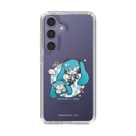 スリムプロテクションケース［ しろたん×初音ミク - しろたん×初音ミク ］