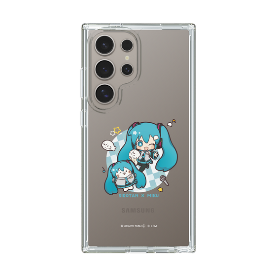スリムプロテクションケース［ しろたん×初音ミク - しろたん×初音ミク ］