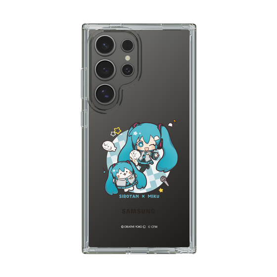スリムプロテクションケース［ しろたん×初音ミク - しろたん×初音ミク ］
