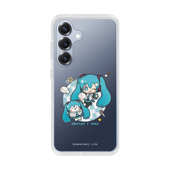 スリムプロテクションケース［ しろたん×初音ミク - しろたん×初音ミク ］
