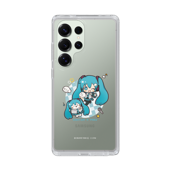 スリムプロテクションケース［ しろたん×初音ミク - しろたん×初音ミク ］