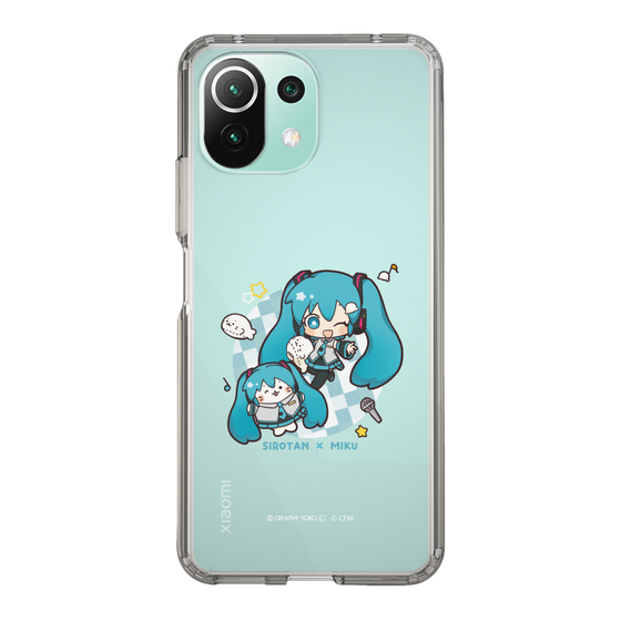 スリムプロテクションケース［ しろたん×初音ミク - しろたん×初音ミク ］