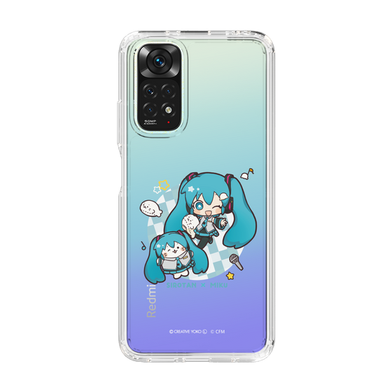 スリムプロテクションケース［ しろたん×初音ミク - しろたん×初音ミク ］