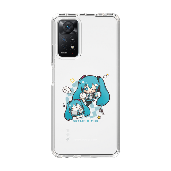 スリムプロテクションケース［ しろたん×初音ミク - しろたん×初音ミク ］