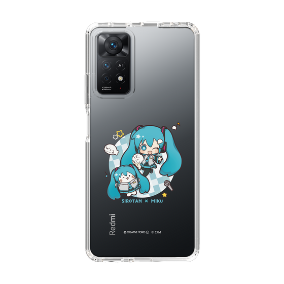 スリムプロテクションケース［ しろたん×初音ミク - しろたん×初音ミク ］
