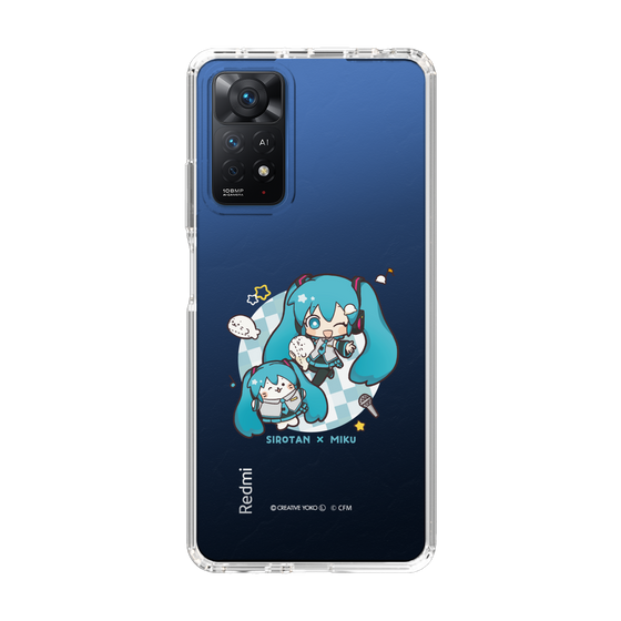 スリムプロテクションケース［ しろたん×初音ミク - しろたん×初音ミク ］