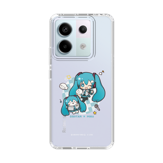 スリムプロテクションケース［ しろたん×初音ミク - しろたん×初音ミク ］