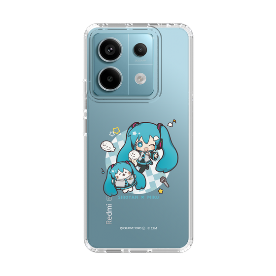 スリムプロテクションケース［ しろたん×初音ミク - しろたん×初音ミク ］