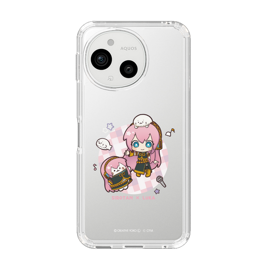 スリムプロテクションケース［ しろたん×初音ミク - しろたん×巡音ルカ ］