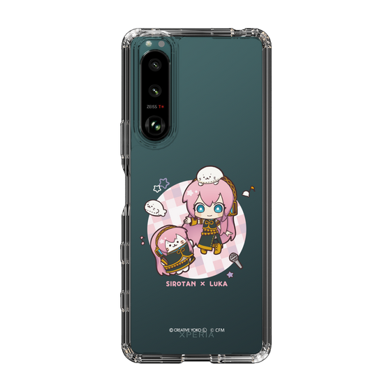 スリムプロテクションケース［ しろたん×初音ミク - しろたん×巡音ルカ ］
