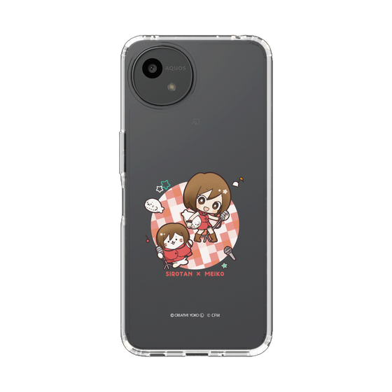 スリムプロテクションケース［ しろたん×初音ミク - しろたん×MEIKO ］