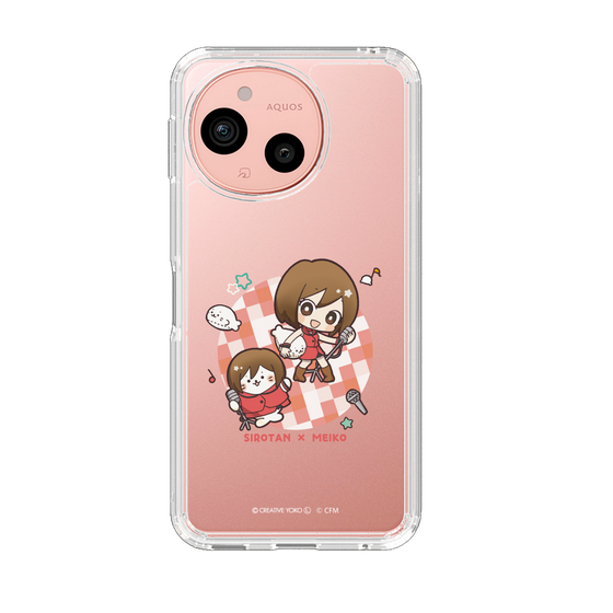スリムプロテクションケース［ しろたん×初音ミク - しろたん×MEIKO ］
