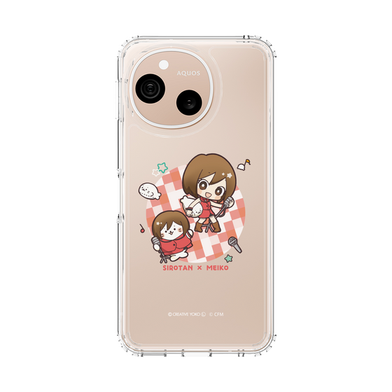 スリムプロテクションケース［ しろたん×初音ミク - しろたん×MEIKO ］