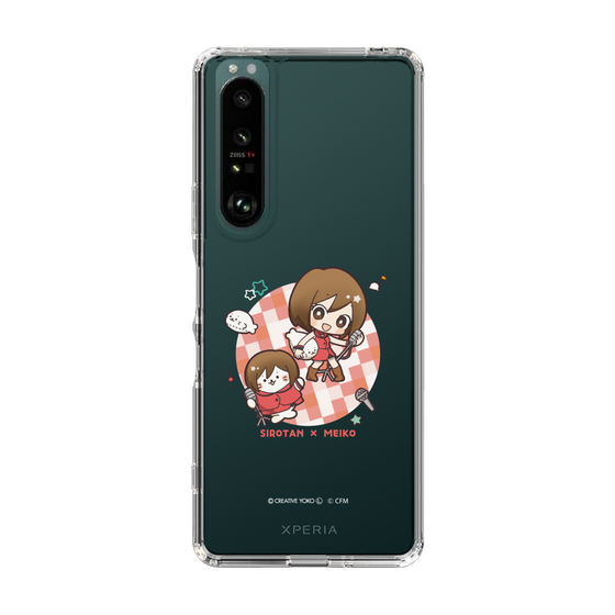 スリムプロテクションケース［ しろたん×初音ミク - しろたん×MEIKO ］